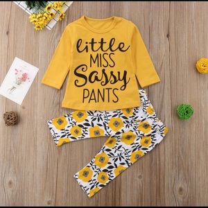 Little Miss Sassy Pants Outfit 🌻